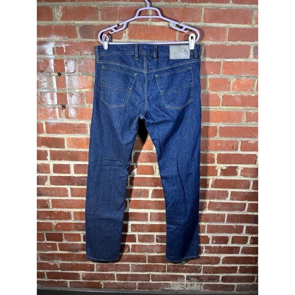 Diesel Waykee 0829H Regular Straight Denim Jeans 33W 34L (Measures 36x34.5) - Picture 1 of 8